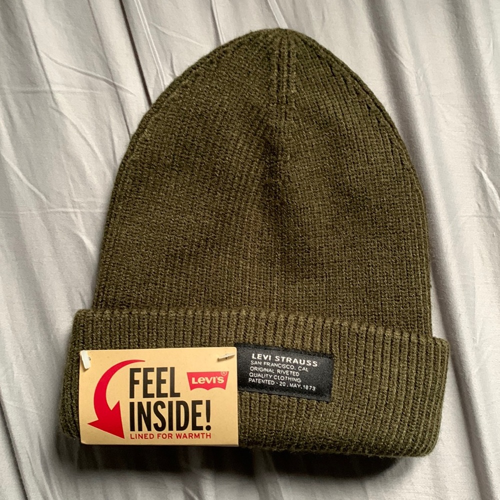 Levi’s Original Riveted Olive Beanie